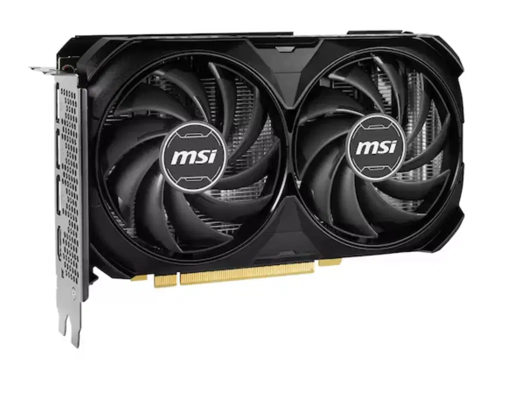 MSI 지포스 RTX 4060 TI 벤투스 2X 블랙 OC D6 16GB